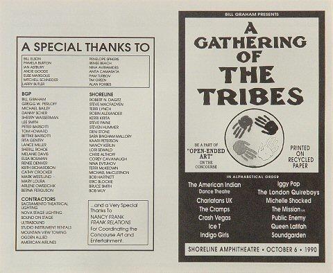 A Gathering of the Tribes Handbill