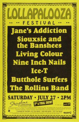 Lollapalooza Festival Poster
