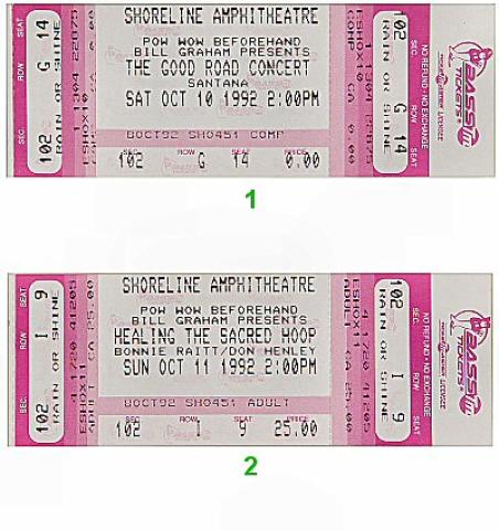 Santana Vintage Ticket
