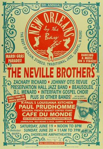 The Neville Brothers Poster