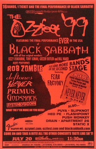Black Sabbath Poster