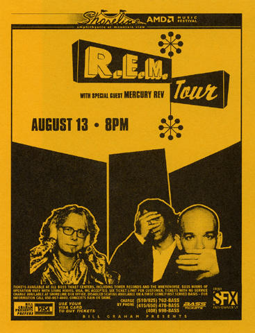 R.E.M. Handbill