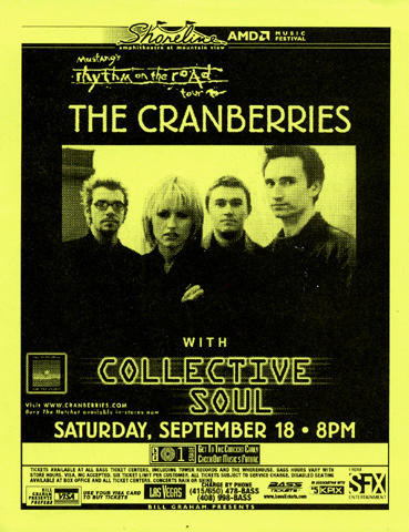 The Cranberries Handbill