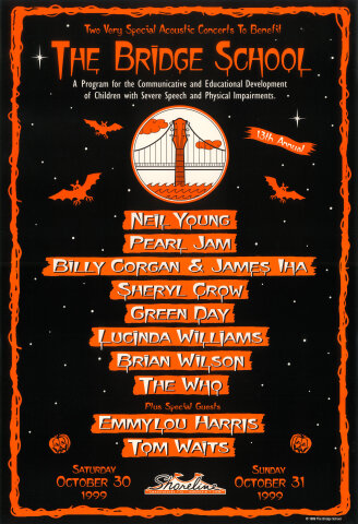 Bridge School Benefit Poster