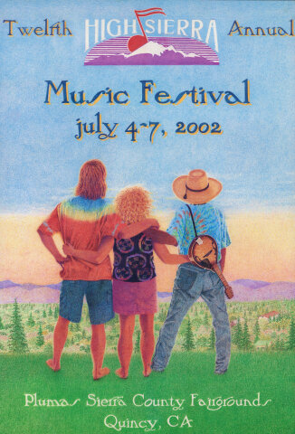 Twelfth Annual High Sierra Music Festival Poster