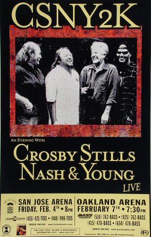 Crosby, Stills, Nash & Young Poster