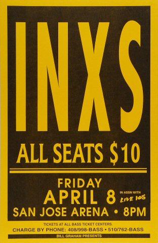 INXS Poster