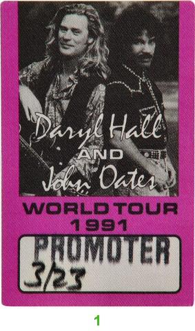 Hall & Oates Backstage Pass