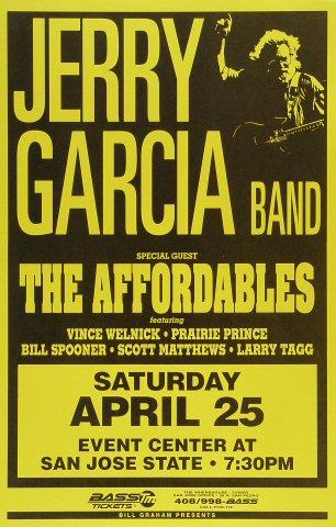 Jerry Garcia Band Poster