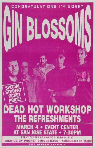 Gin Blossoms Poster