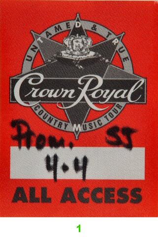Mark Chesnutt Backstage Pass