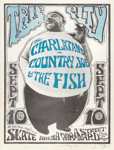 The Charlatans Handbill
