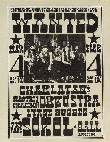 The Charlatans Handbill