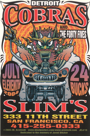 The Detroit Cobras Handbill