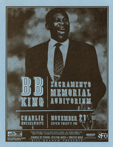 B.B. King Handbill
