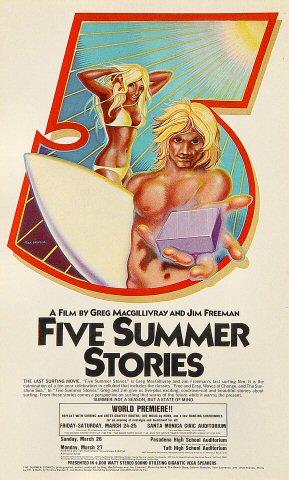 Five Summer Stories Handbill