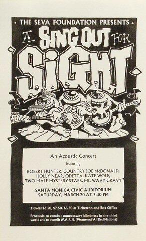 Robert Hunter Handbill