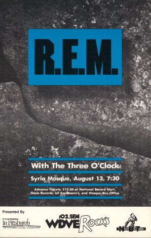 R.E.M. Poster