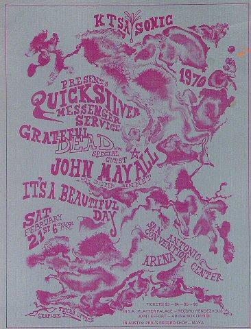 Quicksilver Messenger Service Handbill