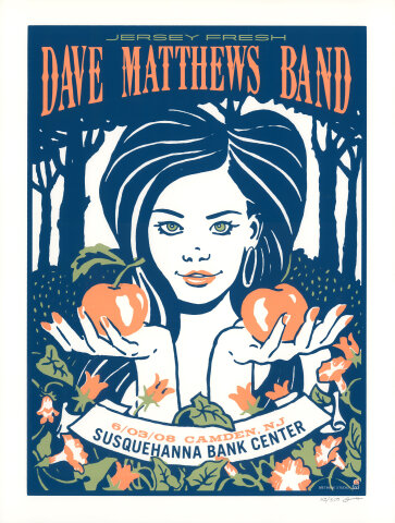 Dave Matthews Band Silkscreen