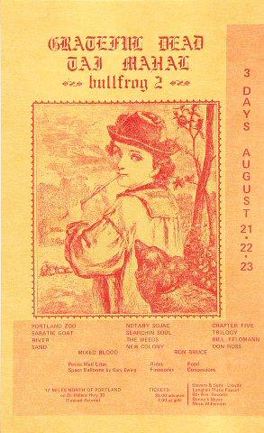 Bullfrog 2 Festival Handbill