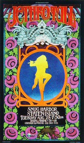 Jethro Tull Handbill