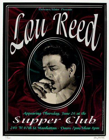 Lou Reed Poster