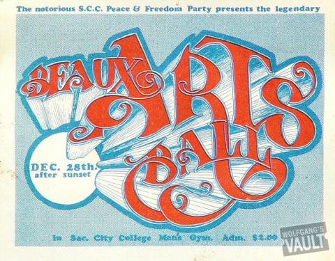 Grateful Dead Handbill