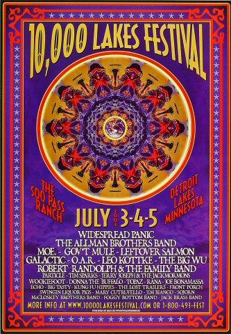 Widespread Panic Poster