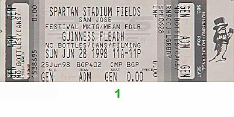 Tracy Chapman Vintage Ticket