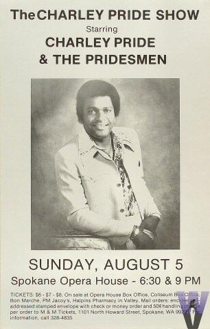 Charley Pride and the Pridesmen Poster