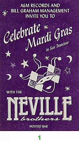 The Neville Brothers Laminate