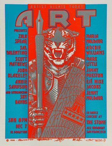 Zulu Spear Handbill
