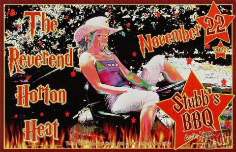 Reverend Horton Heat Poster