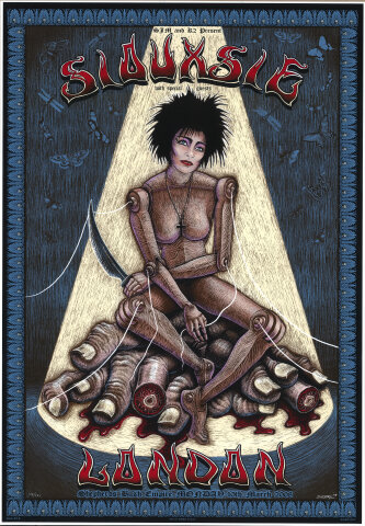 Siouxsie & the Banshees Silkscreen