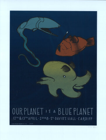 Our Planet Is A Blue Planet Silkscreen