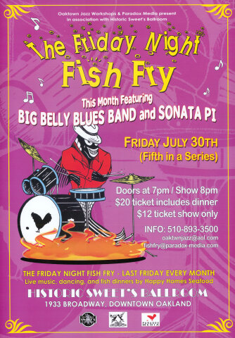 Big Belly Blues Band Poster