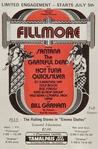 Santana Handbill