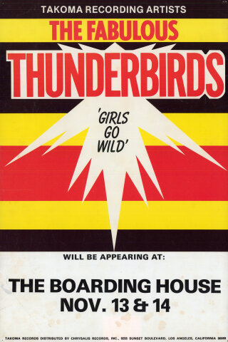The Fabulous Thunderbirds Poster