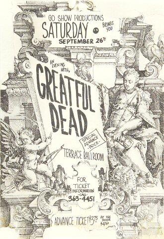 Grateful Dead Handbill