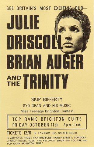 Julie Driscoll Handbill
