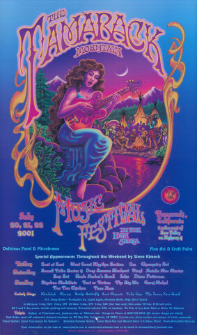 Tamarack Music Festival Poster