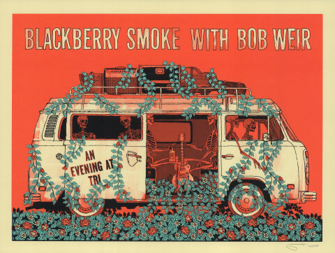 Blackberry Smoke Silkscreen