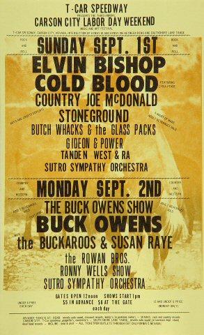 Elvin Bishop Handbill
