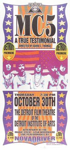 MC5: A True Testimonial Poster