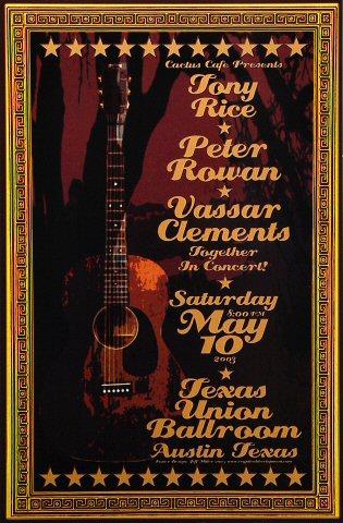 Tony Rice Poster
