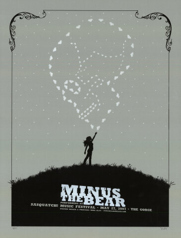 Minus the Bear Silkscreen