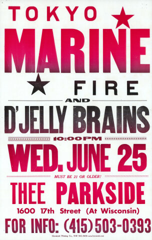 Tokyo Marine Fire Poster