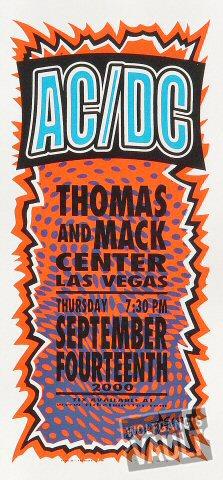 AC/DC Handbill