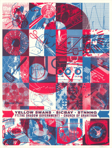 Yellow Swan Silkscreen